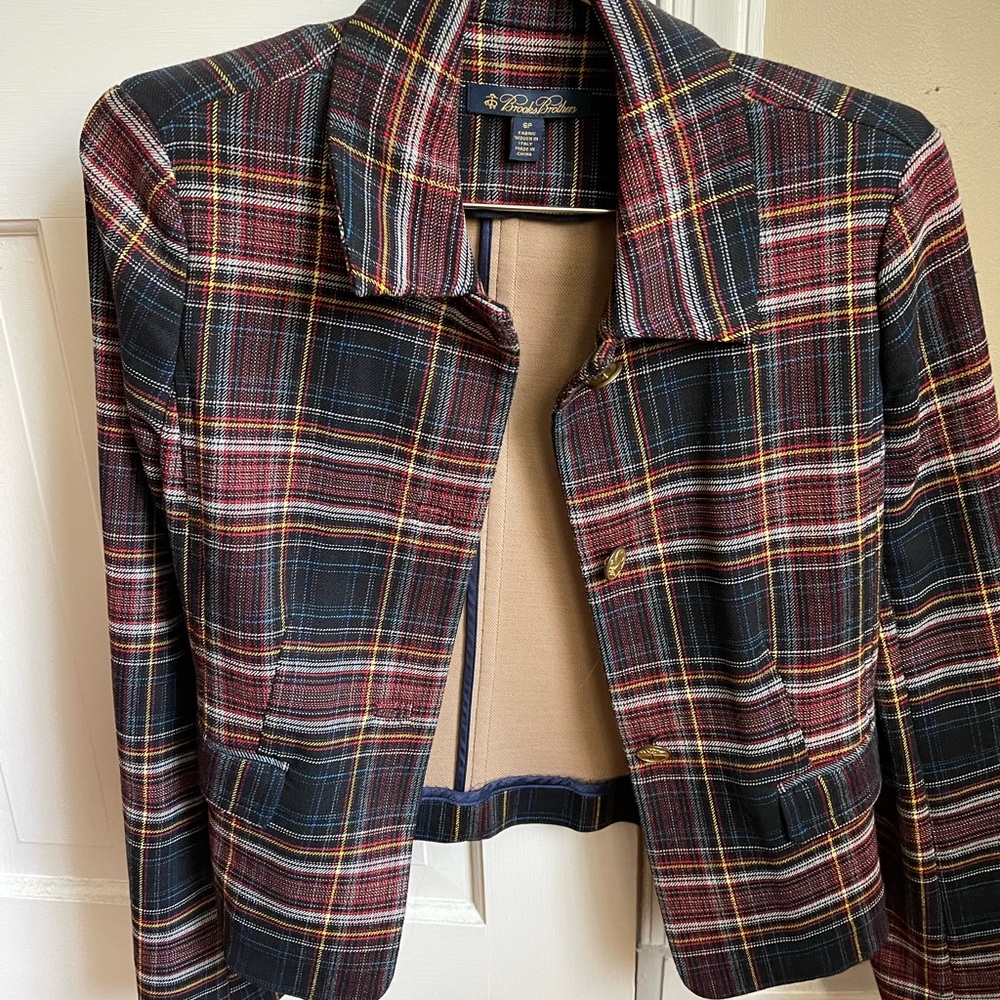 Brooks Brothers plaid jacket - perfect condition - worn once - Picture 2 of 4